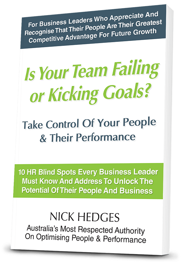 Nick Hedges Book Cover Is Your Team Kicking Goals?
